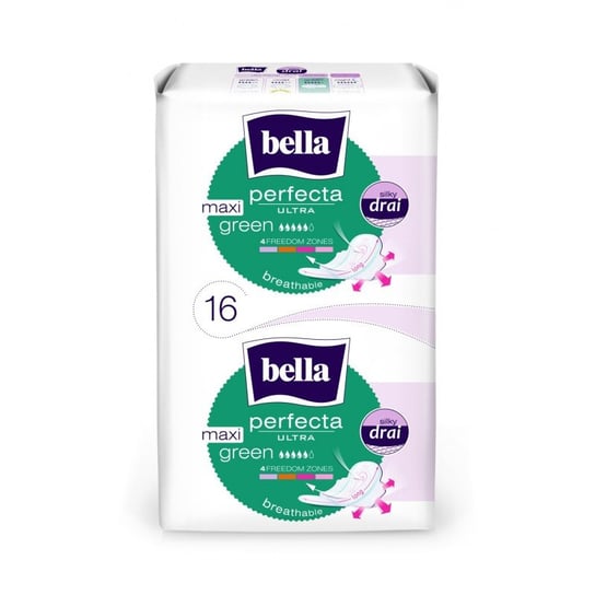 Podpaski higieniczne Bella Perfecta Ultra Maxi Green 16 szt. Bella