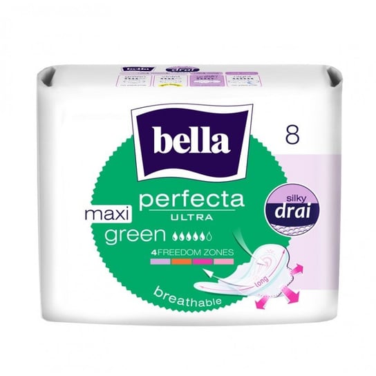 Podpaski higieniczne Bella Perfecta Ultra Maxi Green 8 szt. Bella