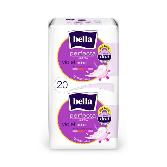 Podpaski higieniczne Bella Perfecta Ultra Violet 20 szt. Bella