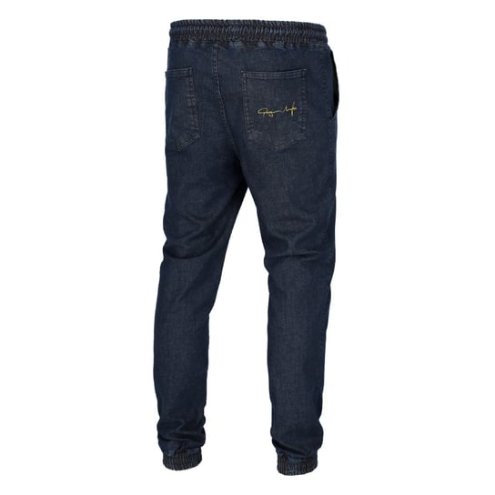 Podpis Gold Spodnie Jeans Jogger L Ganja Mafia