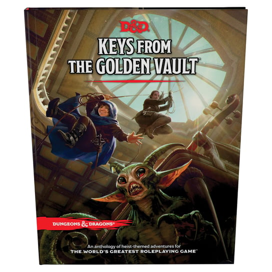 Podręcznik Dungeons and Dragons 5.0 Keys from the Golden Vault, Wizards of the Coast (edycja angielska) Wizards of the Coast