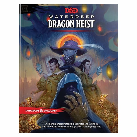 Podręcznik Dungeons And Dragons 5.0 Waterdeep - Dragon Heist (ed. Angielska), gra planszowa, Wizards of the Coast Wizards of the Coast