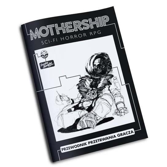 Podręcznik Mothership RPG Przewodnik Gracza Black Monk