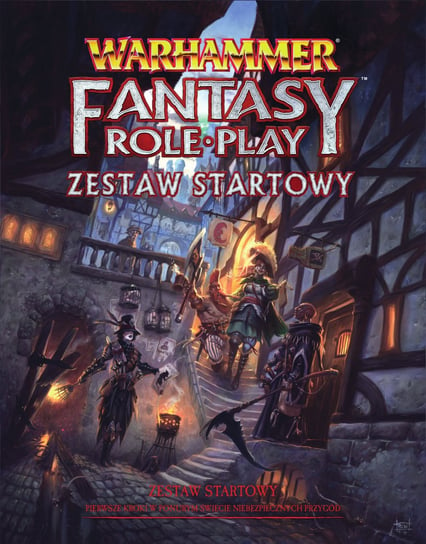 Podręcznik Zestaw Startowy Warhammer Fantasy RP 4 Edycja, gra planszowa, Copernicus Corporation Copernicus Corporation