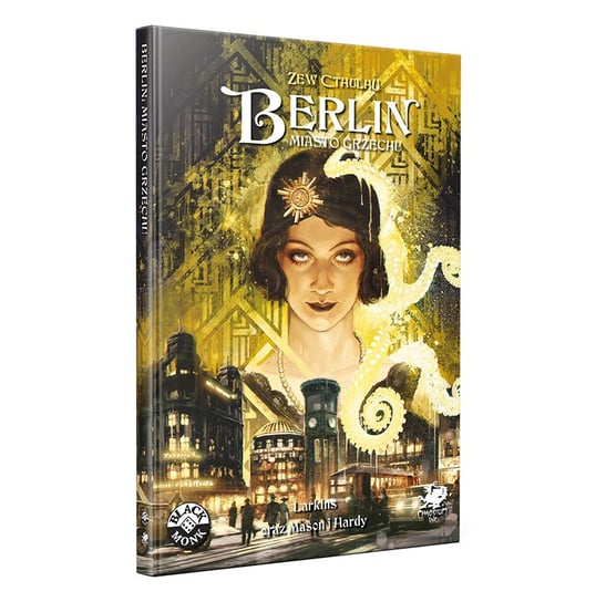 Podręcznik Zew Cthulhu Berlin Miasto Grzechu 7 Edycja, gra planszowa, Black Monk Black Monk