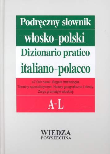 Podręczny słownik włosko-polski. Tom 1-2 Meisels Wojciech