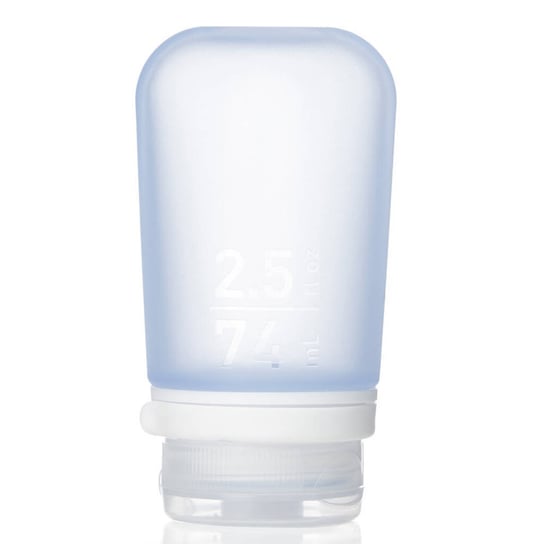 Podróżna silikonowa butelka do samolotu Humangear GoToob+ M - blue Inna marka