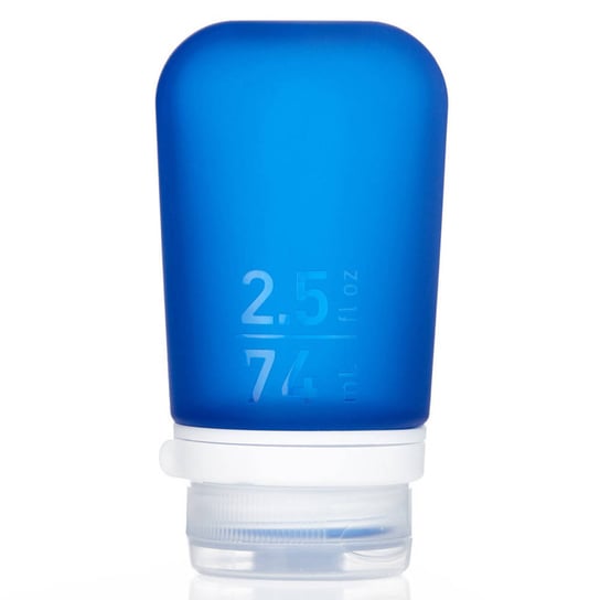 Podróżna silikonowa butelka na płyny Humangear GoToob+ M - dark blue Inna marka