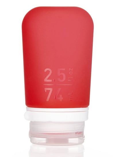 Podróżna silikonowa butelka na płyny Humangear GoToob+ M - red Inna marka