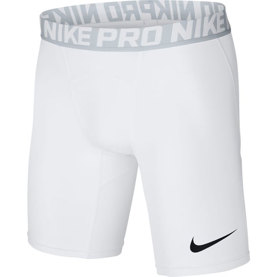 Podspodenki męskie Nike Pro Cool Compression 6" Short białe 838061 100 Nike