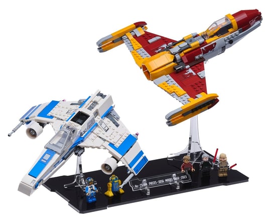 Podstawka BlackedBrick do LEGO Star Wars 75364 E-Wing, Myśliwiec Shin Hati / Blacked Brick Inna marka