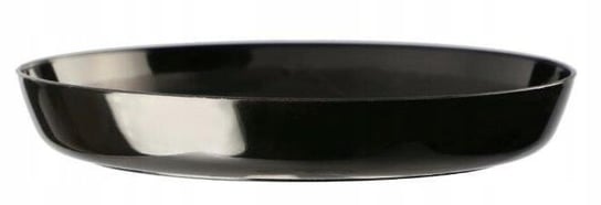 Podstawka pod doniczkę czarna plastikowa 11 cm Cristal Galicja