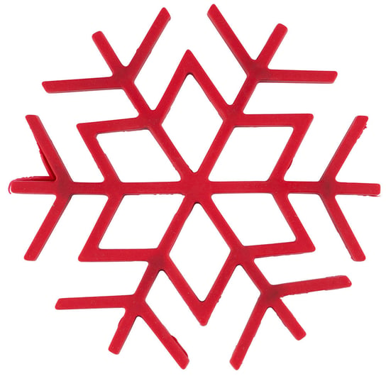 Podstawka pod garnek, Śnieżynka, 17x17x0,5 cm ALTOMDESIGN