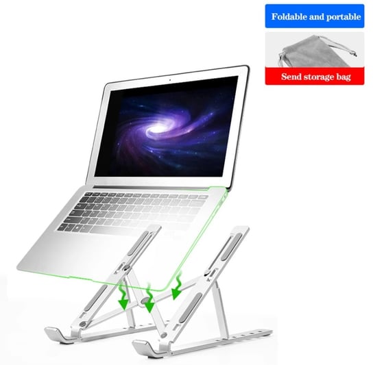 Podstawka pod laptop komputer tablet czarna Rossner Austria