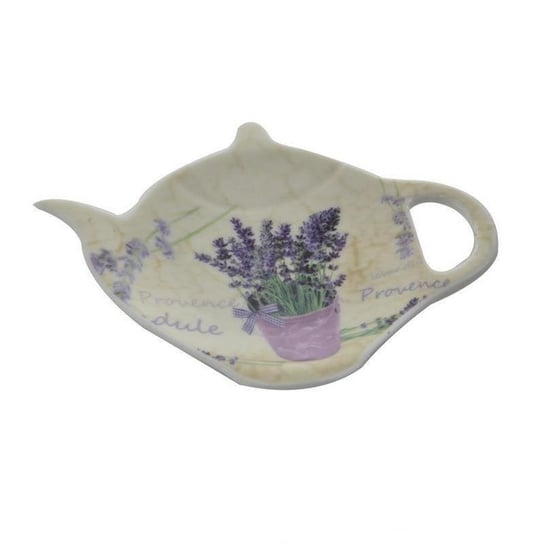 Podstawka porcelanowa na herbatę LAWENDA pod torebkę herbaty Orion