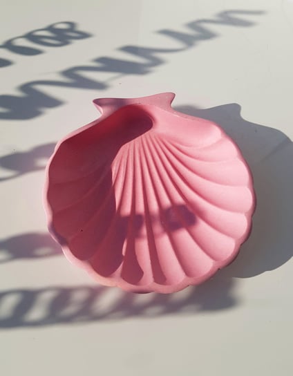 Podstawka w kształcie muszelki - pink  shell Inny producent