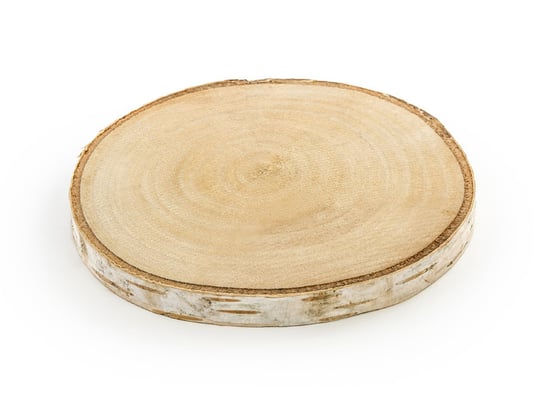 Podstawki drewniane, średnica, 10-12 cm PartyDeco