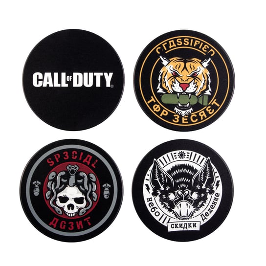 Podstawki, Gaya Entertainment, Call of Duty: Cold War Coaster Set "Badges" Gaya Entertainment