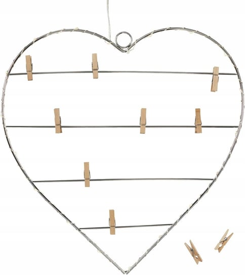 Podświetlane Serce Na Zdjęcia Walentynki Baterie Inna marka