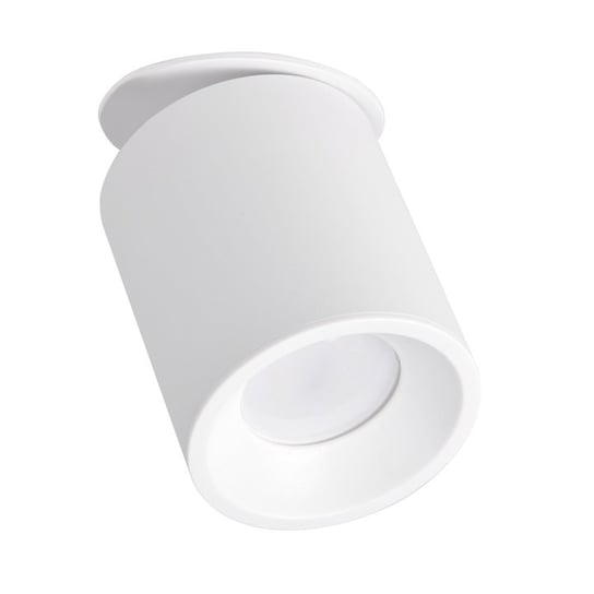 Podtynkowa lampa regulowana HARON 314185 okrągły downlight biały POLUX