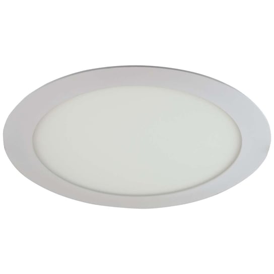 Podtynkowa LAMPA sufitowa SLIM LED C 02812 Ideus okrągła OPRAWA metalowa LED 15W 2700K wpust biały IDEUS