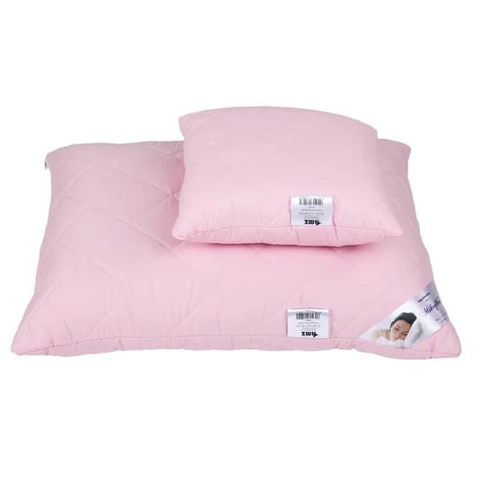 Poduszka antyalergiczna soft AMZ, różowa, 40x40 cm AMZ