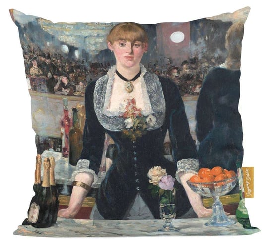 Poduszka Bar w Folies-Bergère Édouard Manet Szyjemy Sztukę