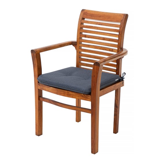 Poduszka Bella Granatowa na Krzesło fotel ławkę ogrodową 50x43 cm HobbyGarden