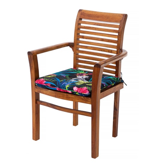 Poduszka Bella "Kolorowe Liście" na Krzesło fotel ławkę ogrodową 50x43 cm HobbyGarden