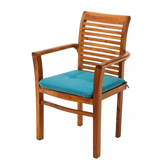 Poduszka Bella Niebieska na Krzesło fotel ławkę ogrodową 50x43 cm HobbyGarden