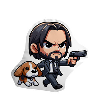 Poduszka Chibi John Wick Inna marka