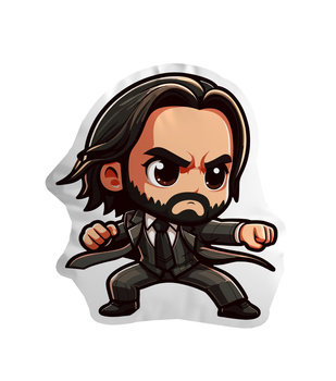 Poduszka Chibi John Wick Inna marka
