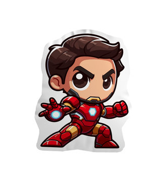 Poduszka Chibi Marvel - Iron Man Inna marka