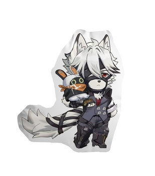 Poduszka Chibi Zenless Zone Zero - Lycaon Inna marka