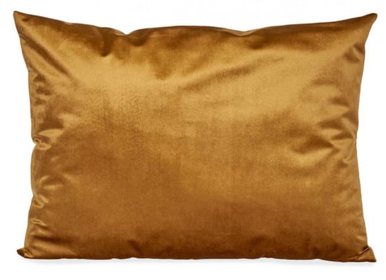 poduszka dekoracyjna 60 x 45 cm poliester złoty TWM