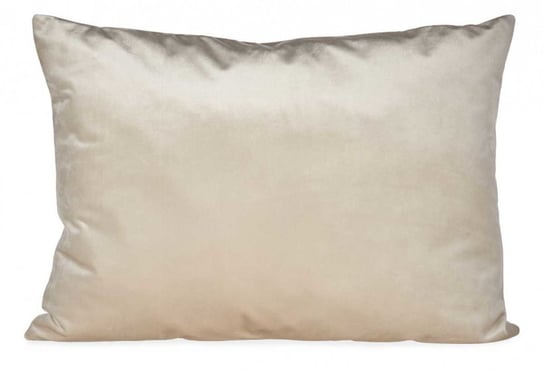 poduszka dekoracyjna 60 x 45 x 15 cm aksamitna biała TWM