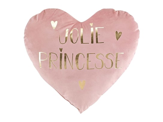 Poduszka Dekoracyjna - Jolie Princesse Różowa  40X38 Douceur d'intérieur