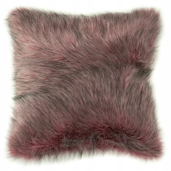Poduszka dekoracyjna MD futrzak, różowa, 40x40 cm MD