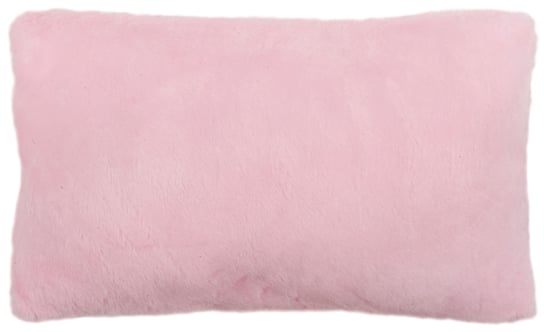 Poduszka dekoracyjna MD plusz, różowa, 30x50 cm MD