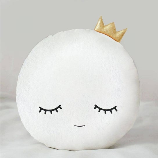 Poduszka dekoracyjna Petit Royal plusz biała biały Wisan