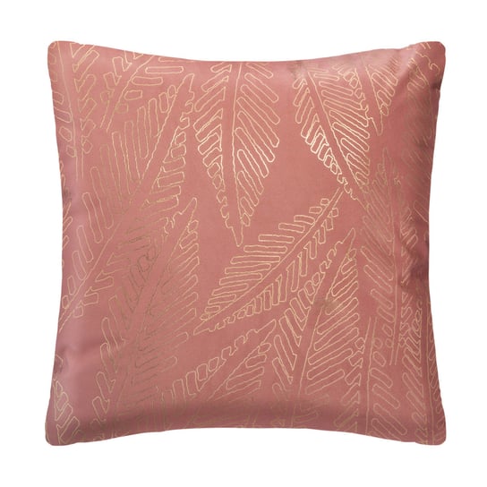 Poduszka dekoracyjna, prostokątna, z motywem liści palmy, 40 x 40 cm Atmosphera