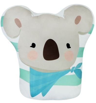 Poduszka dekoracyjna, TEDDY BEAR Koala, miętowa, 38 cm Domarex