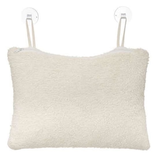 Poduszka do kąpieli 2 przyssawki „Textile” 33cm beżowa Inna marka