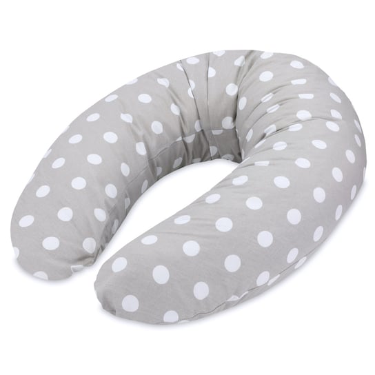 Poduszka do karmienia lub do spania na boku - Poduszka ciążowa wspierająca pozycjonująca Grochy Totsy Baby