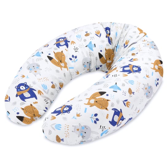 Poduszka do karmienia lub do spania na boku - Poduszka ciążowa wspierająca pozycjonująca Zwierz Totsy Baby