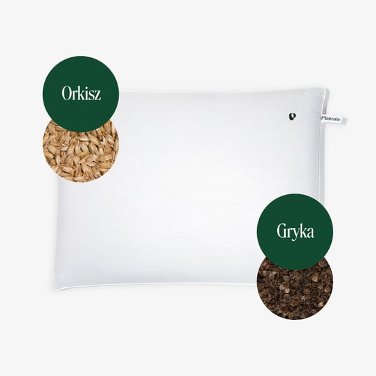 Poduszka Dwustronna Gryka I Orkisz 50X75 Cm, Wellness Plantule Pillows