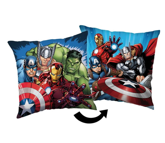 Poduszka dziecięca 40x40 Avengers kolorowa inna (Inny)
