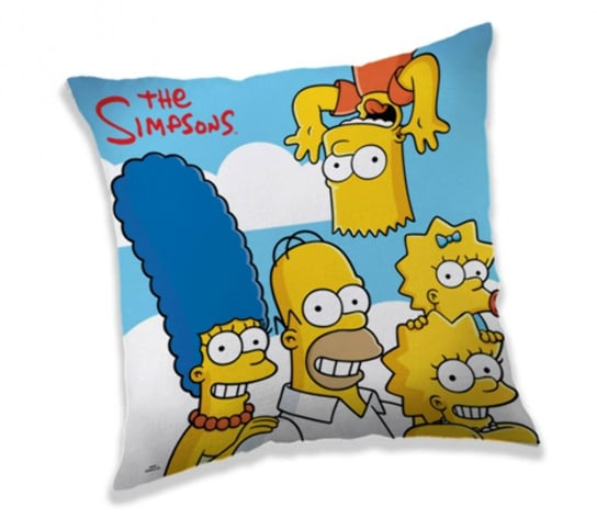 Poduszka dziecięca 40x40 The Simpsons c 3847 Jerry Fabrics