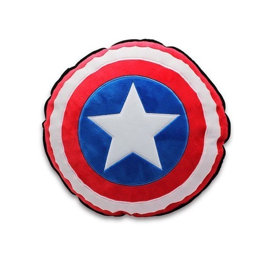 Poduszka GIFT WORLD Marvel Kapitan Ameryka Tarcza, 32x32 cm Gift World