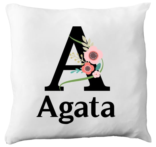 Poduszka imię Agata, prezent na każdą okazję, 1 Inna marka